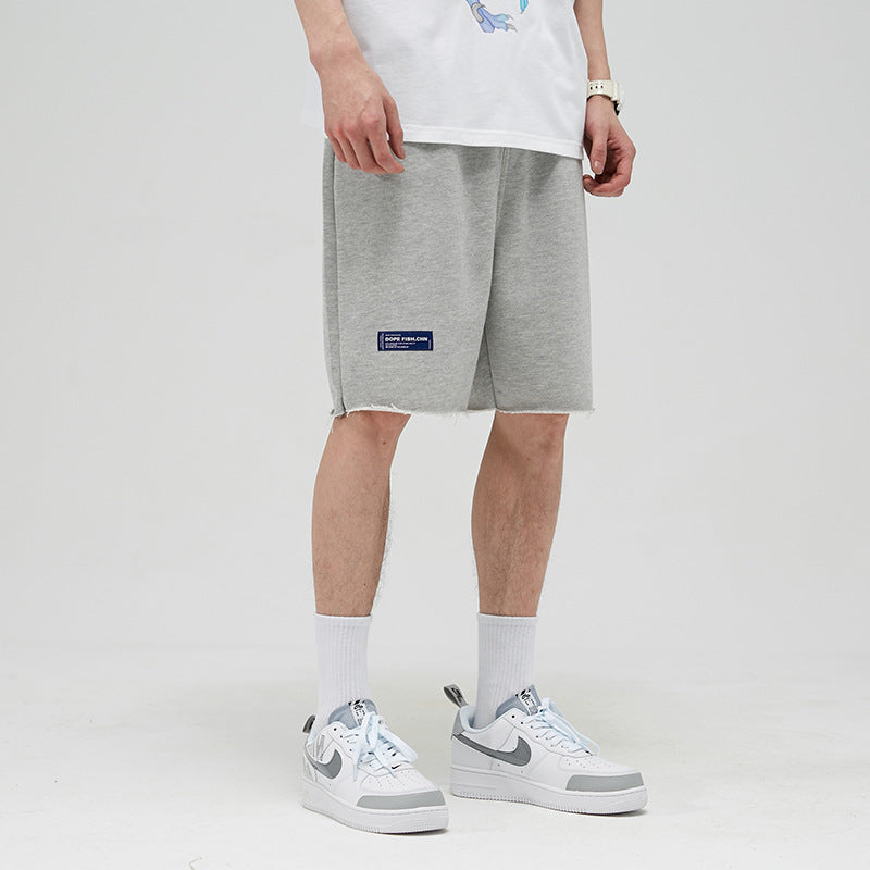 Loose knit shorts