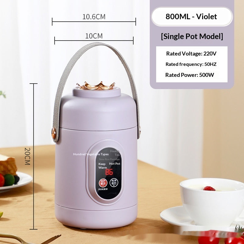 Portable Smart Mini Health-Preserving Electric Hot Pot