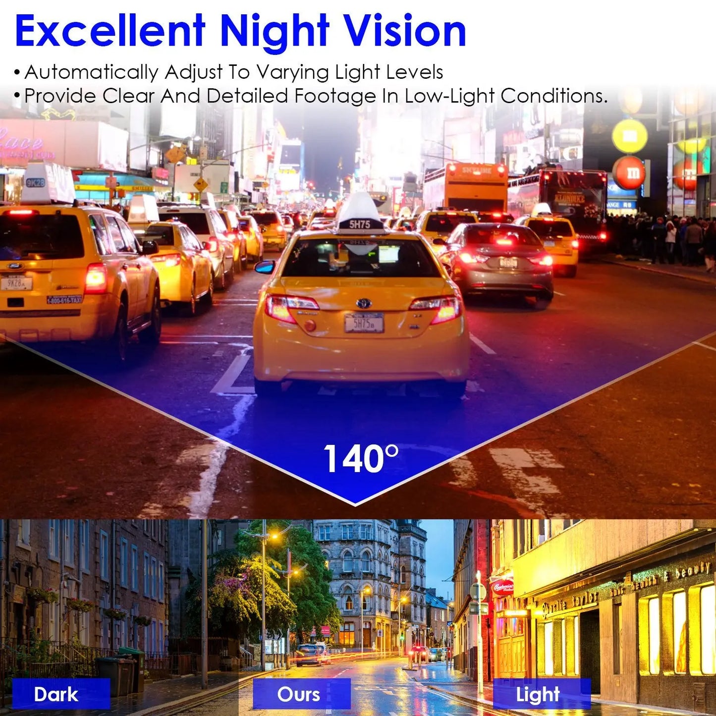 1Pc 2K HD Front Dash Cam For Car With IPS Screen Night Vision Loop Recording Included 32G Storage Card 140 Degree Wide Angle WiFi App Control Front Dashcam Weselleverythingnow