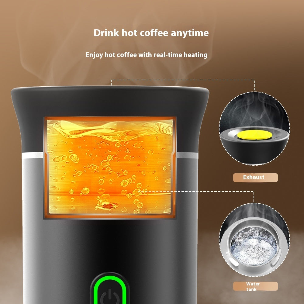 3-in-1 Portable Espresso Maker — Travel Coffee Machine