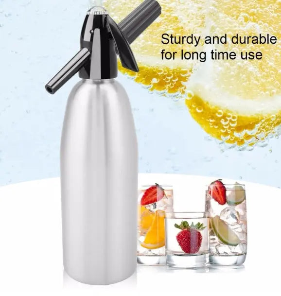 Portable 1L Soda Maker – Make Sparkling Water in Seconds Weselleverythingnow