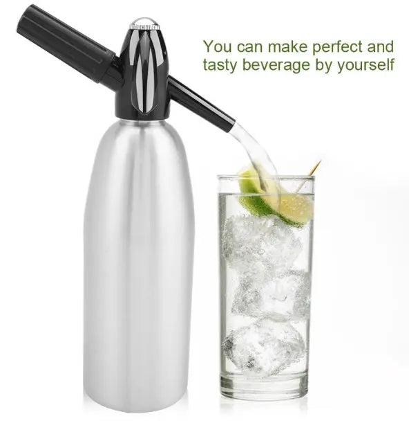 Portable 1L Soda Maker – Make Sparkling Water in Seconds Weselleverythingnow