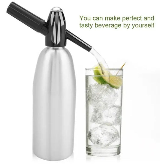 Portable 1L Soda Maker – Make Sparkling Water in Seconds Weselleverythingnow
