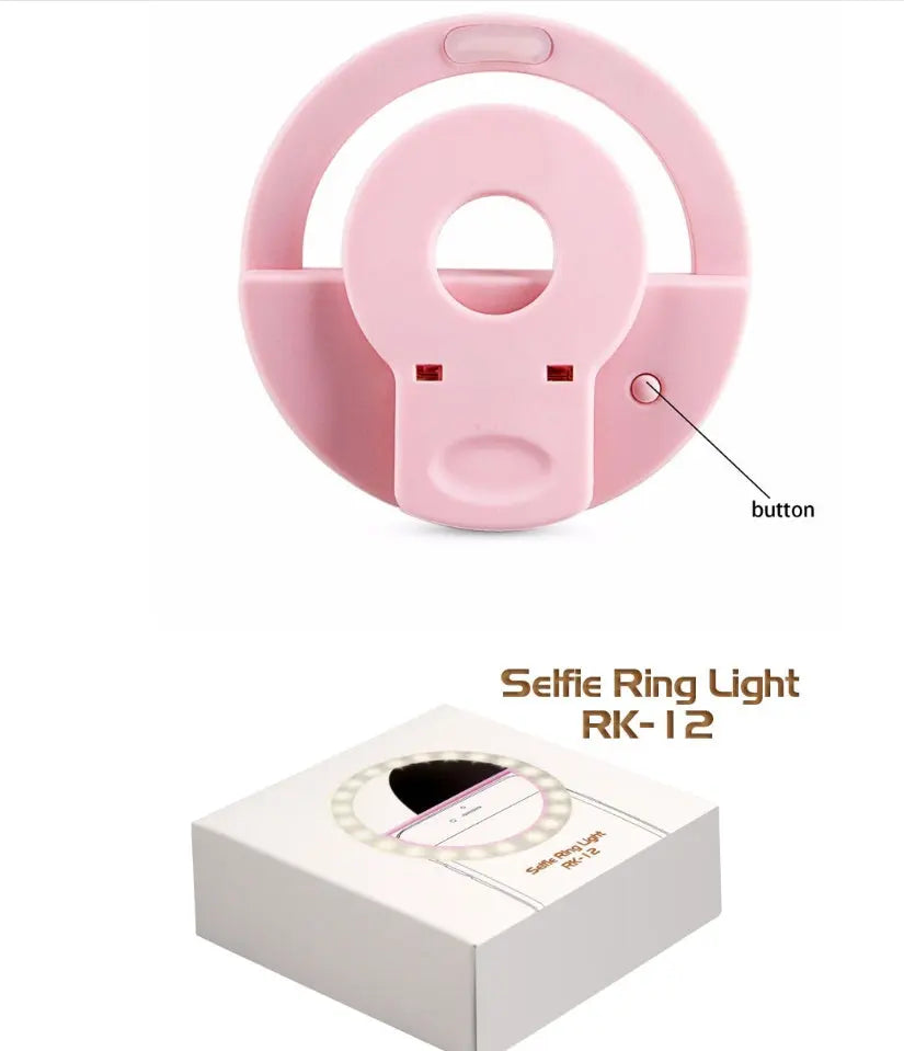 Mobile phone fill light USB charging model rk12 mobile phone self-timer beauty fill light Weselleverythingnow