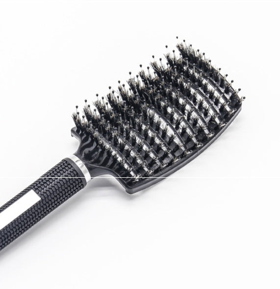 Women Detangler Hair Brush Bristle Nylon Scalp Massage