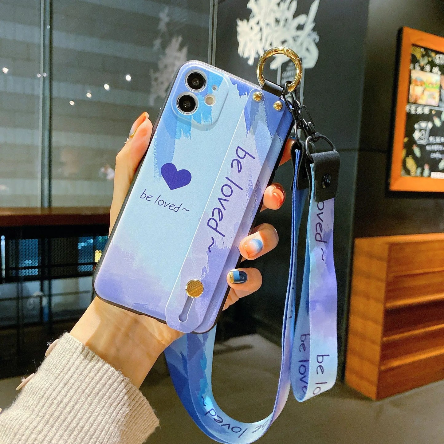 Wristband Phone Case Watercolor Phone Case Weselleverythingnow