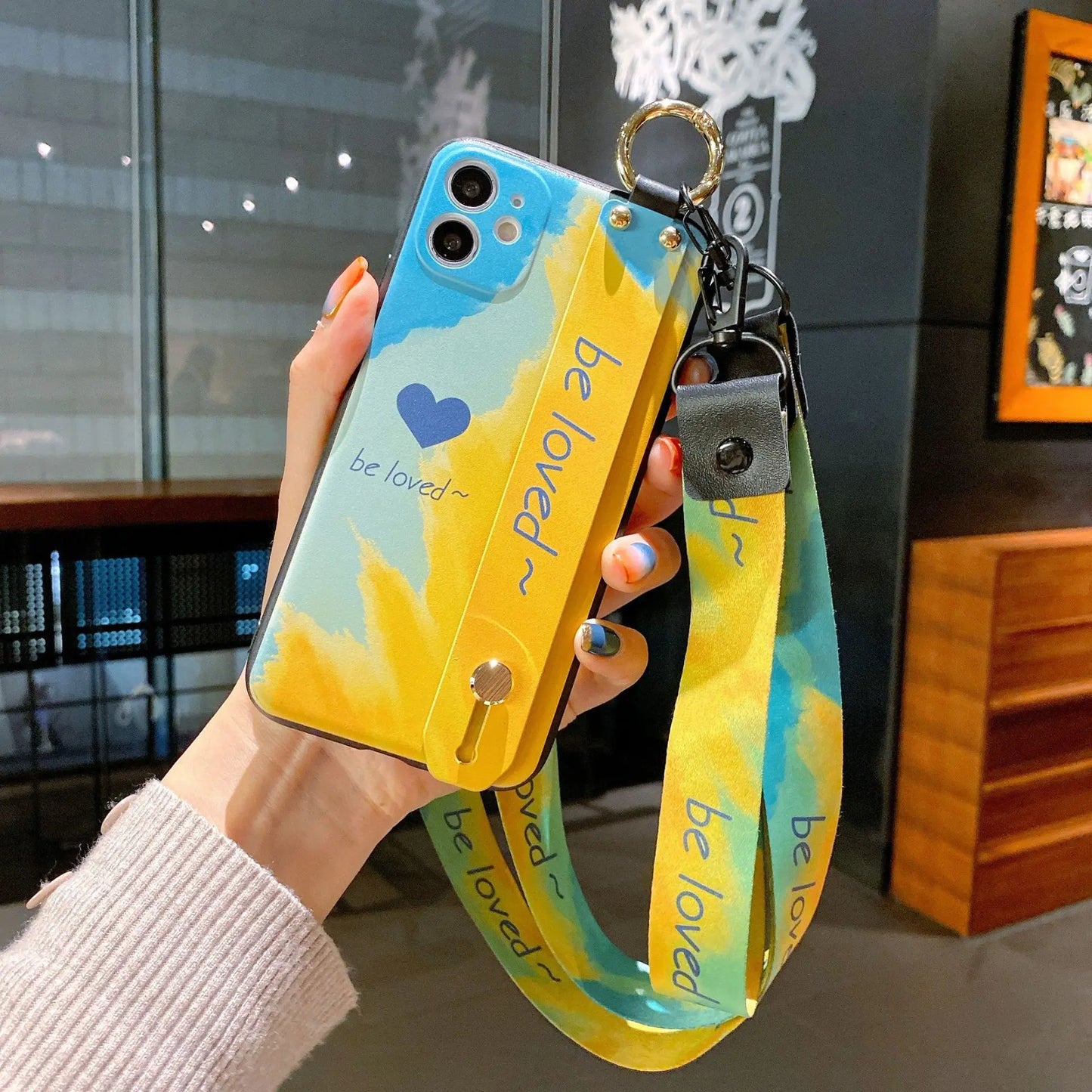 Wristband Phone Case Watercolor Phone Case Weselleverythingnow