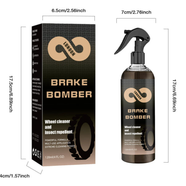 Car Brake Cleanser Car Brake Disc Rust Removal Brilliant Polish Repair Wheel Abnormal Sound Cleaner