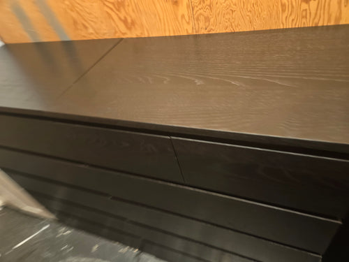 MALM 6 DRAW DRESSER WHITE OR BLACK