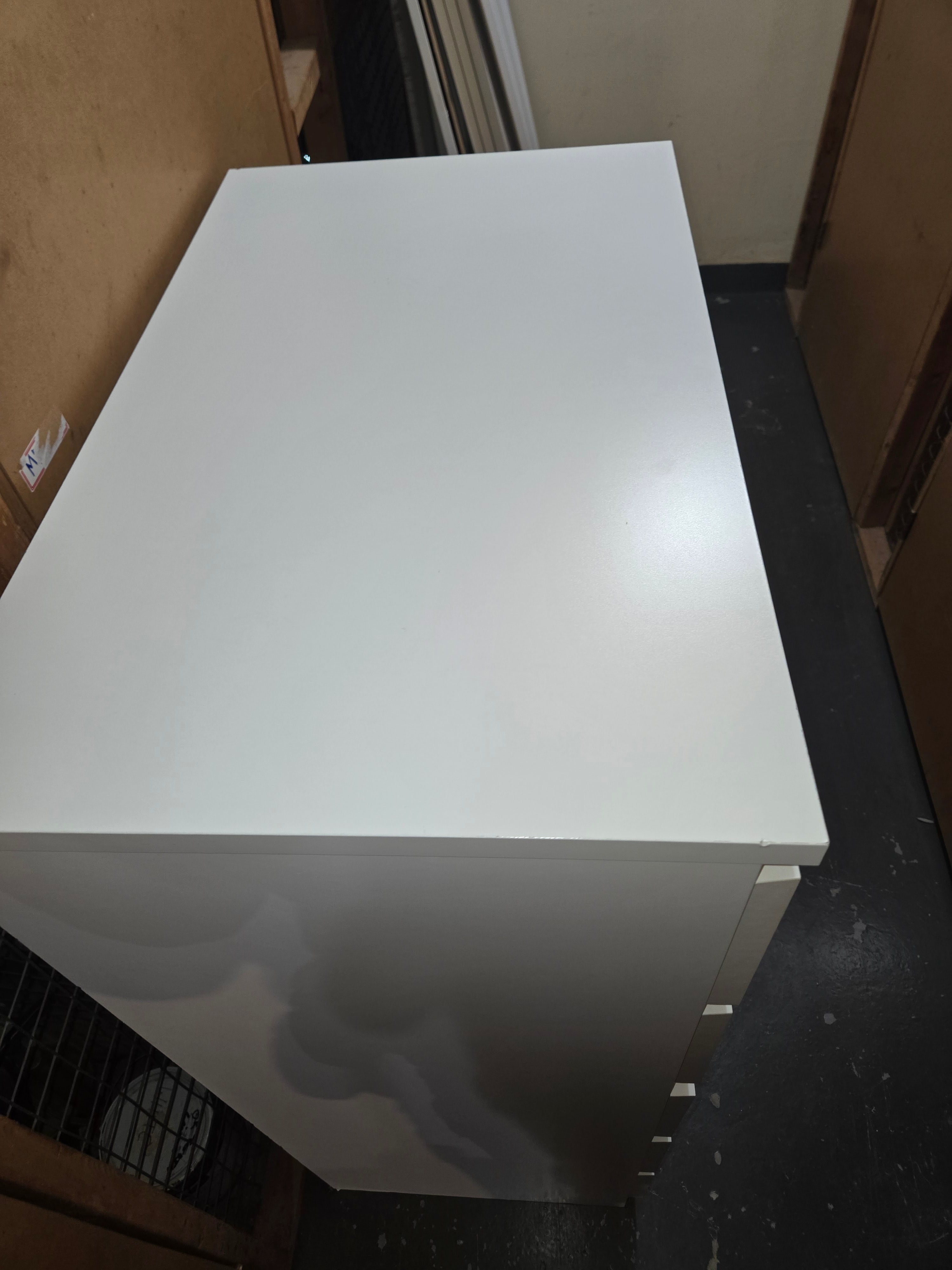 MALM 6 DRAW DRESSER WHITE OR BLACK