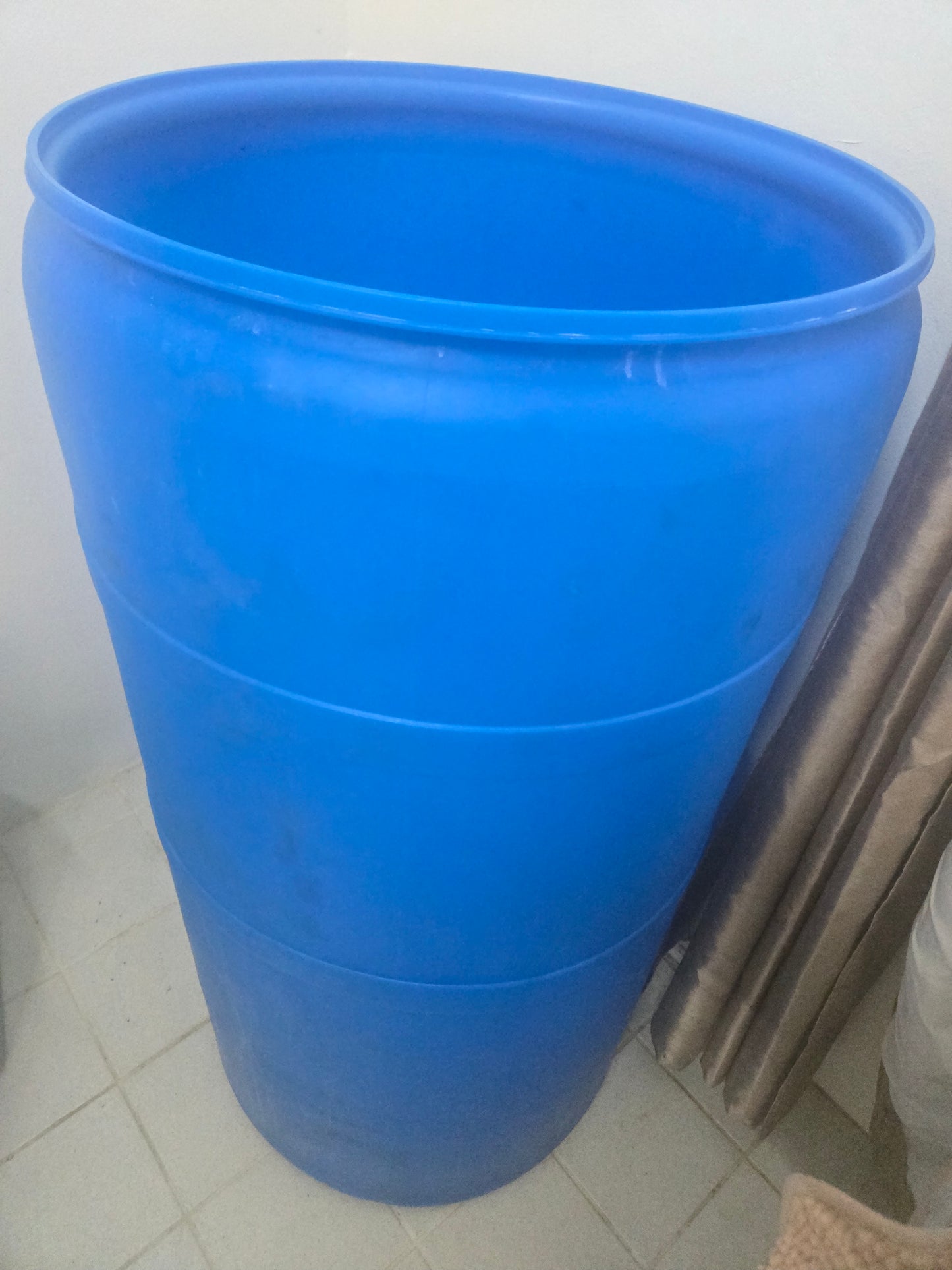 Large Storage Barrel – Durable Container with Shipping Included