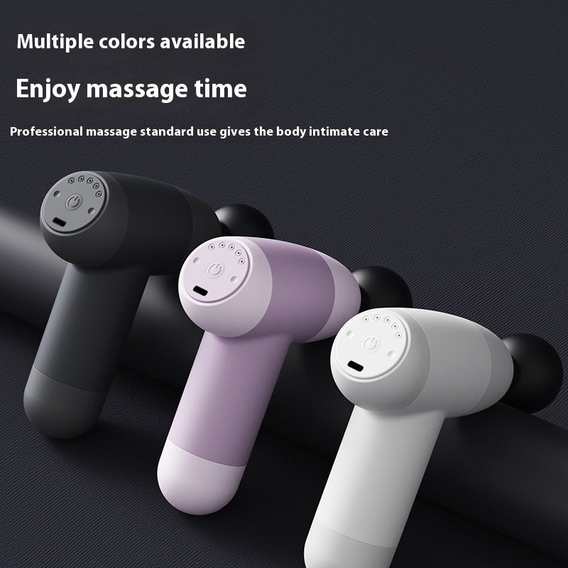 Mini USB Massage Gun Portable Fascia Relaxer For Neck & Shoulder
