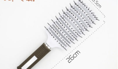 Women Detangler Hair Brush Bristle Nylon Scalp Massage