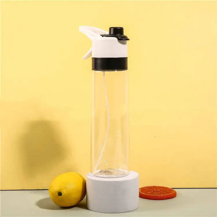 Spray Water Bottle For Girls Outdoor Sport Fitness Water Cup Large Capacity Spray Bottle Drinkware Travel Bottles Kitchen Gadgets Weselleverythingnow