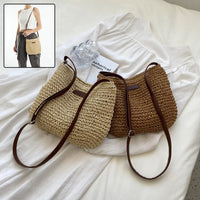 Niche Design Vacation Straw Tote Bag Weselleverythingnow