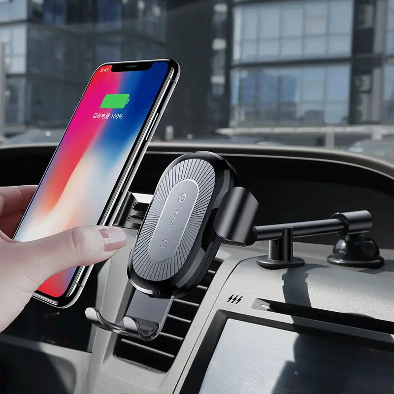 Gravity Bracket Wireless Charging Car Two-in-one Wireless Charging Bracket Charger Weselleverythingnow