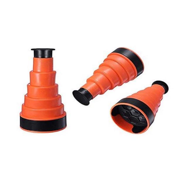 TV Trumpet Orange Sewer Cleaner Powerful Pipe Dredging Artifact