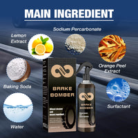 Car Brake Cleanser Car Brake Disc Rust Removal Brilliant Polish Repair Wheel Abnormal Sound Cleaner