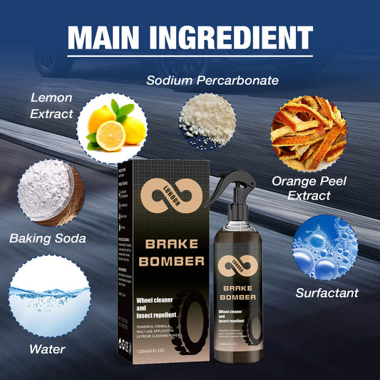 Car Brake Cleanser Car Brake Disc Rust Removal Brilliant Polish Repair Wheel Abnormal Sound Cleaner