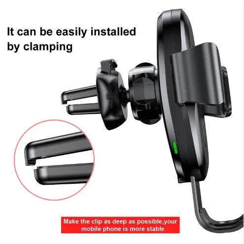 Gravity Bracket Wireless Charging Car Two-in-one Wireless Charging Bracket Charger Weselleverythingnow