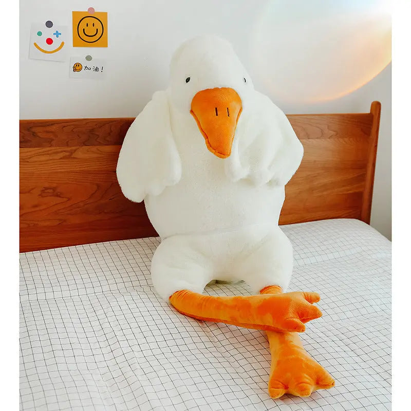Cute Big White Geese Pillow Plush Toy Weselleverythingnow