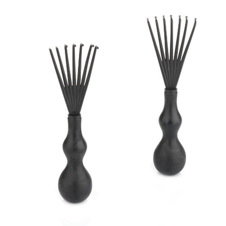 Women Detangler Hair Brush Bristle Nylon Scalp Massage
