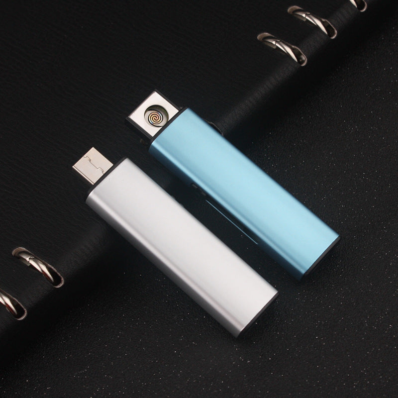 USB Rechargeable Windproof Cigarette Lighter – Single or 20-Pack