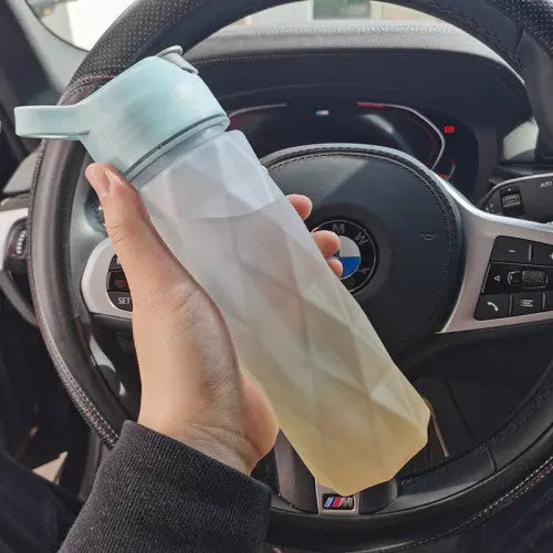 Spray Water Bottle For Girls Outdoor Sport Fitness Water Cup Large Capacity Spray Bottle Drinkware Travel Bottles Kitchen Gadgets Weselleverythingnow