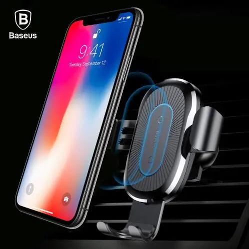 Gravity Bracket Wireless Charging Car Two-in-one Wireless Charging Bracket Charger Weselleverythingnow