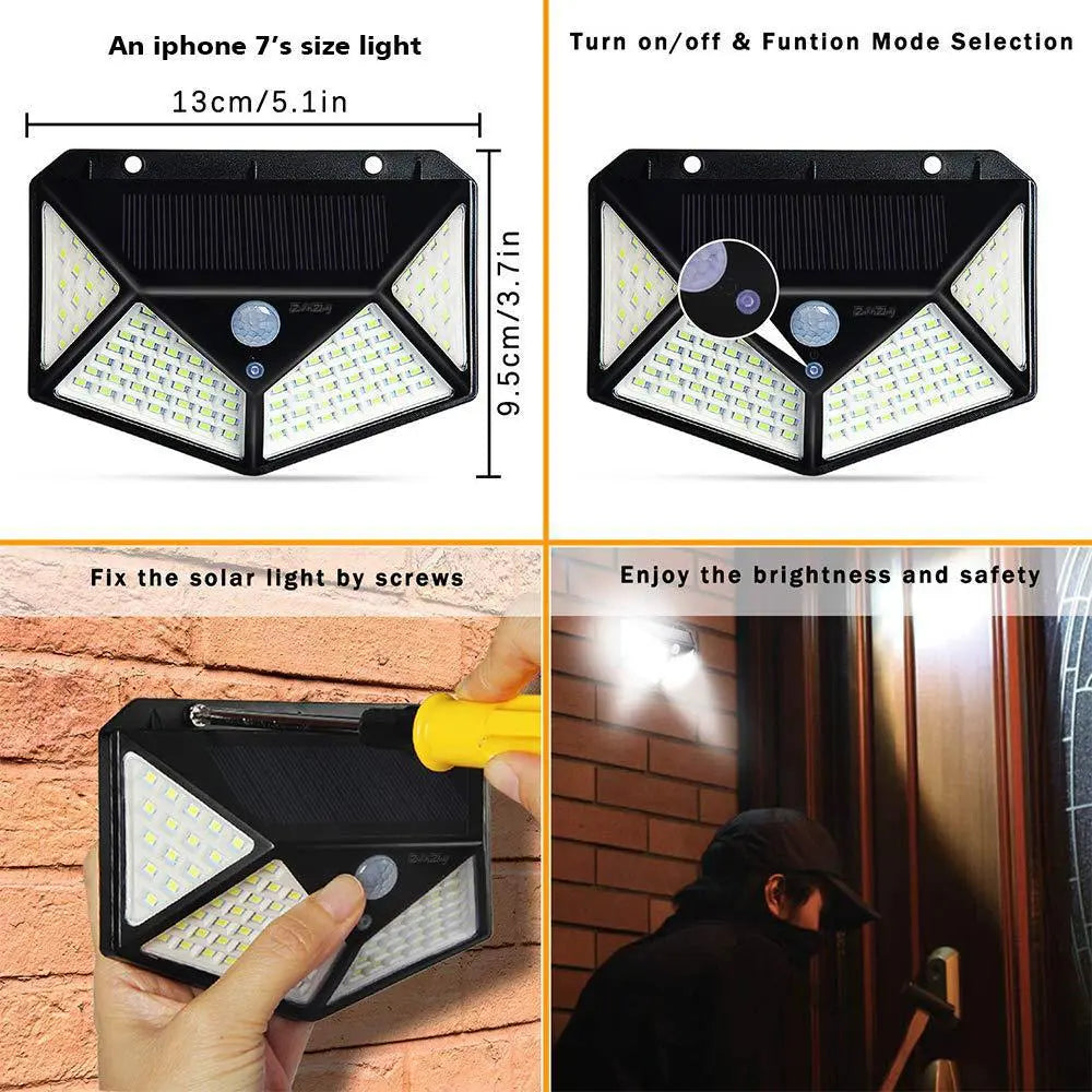 LED Solar Wall Light Weselleverythingnow