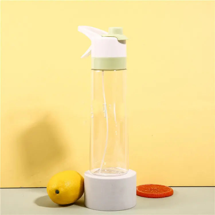 Spray Water Bottle For Girls Outdoor Sport Fitness Water Cup Large Capacity Spray Bottle Drinkware Travel Bottles Kitchen Gadgets Weselleverythingnow