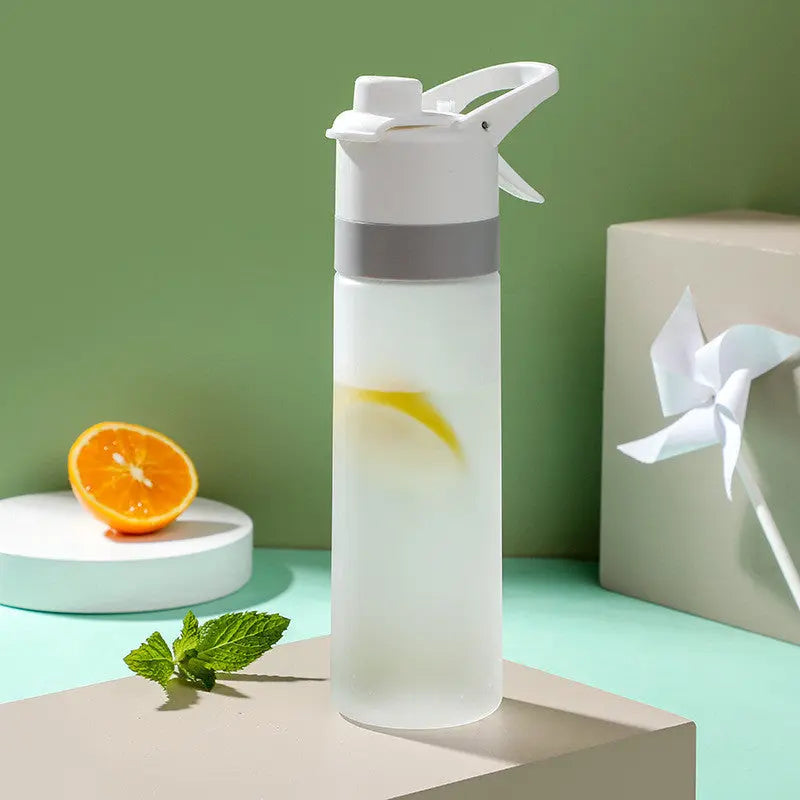 Spray Water Bottle For Girls Outdoor Sport Fitness Water Cup Large Capacity Spray Bottle Drinkware Travel Bottles Kitchen Gadgets Weselleverythingnow
