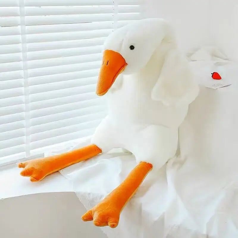 Cute Big White Geese Pillow Plush Toy Weselleverythingnow