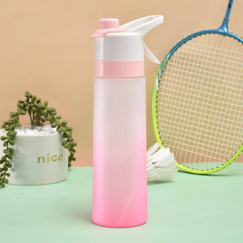 Spray Water Bottle For Girls Outdoor Sport Fitness Water Cup Large Capacity Spray Bottle Drinkware Travel Bottles Kitchen Gadgets Weselleverythingnow