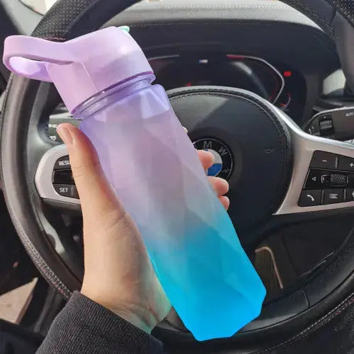 Spray Water Bottle For Girls Outdoor Sport Fitness Water Cup Large Capacity Spray Bottle Drinkware Travel Bottles Kitchen Gadgets Weselleverythingnow